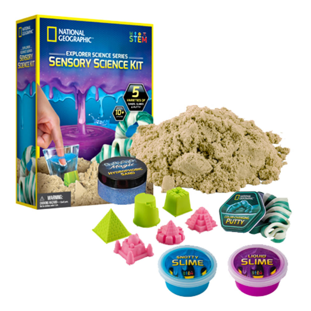 National Gegraphic Explorer Science Sensory Kit National Geographic